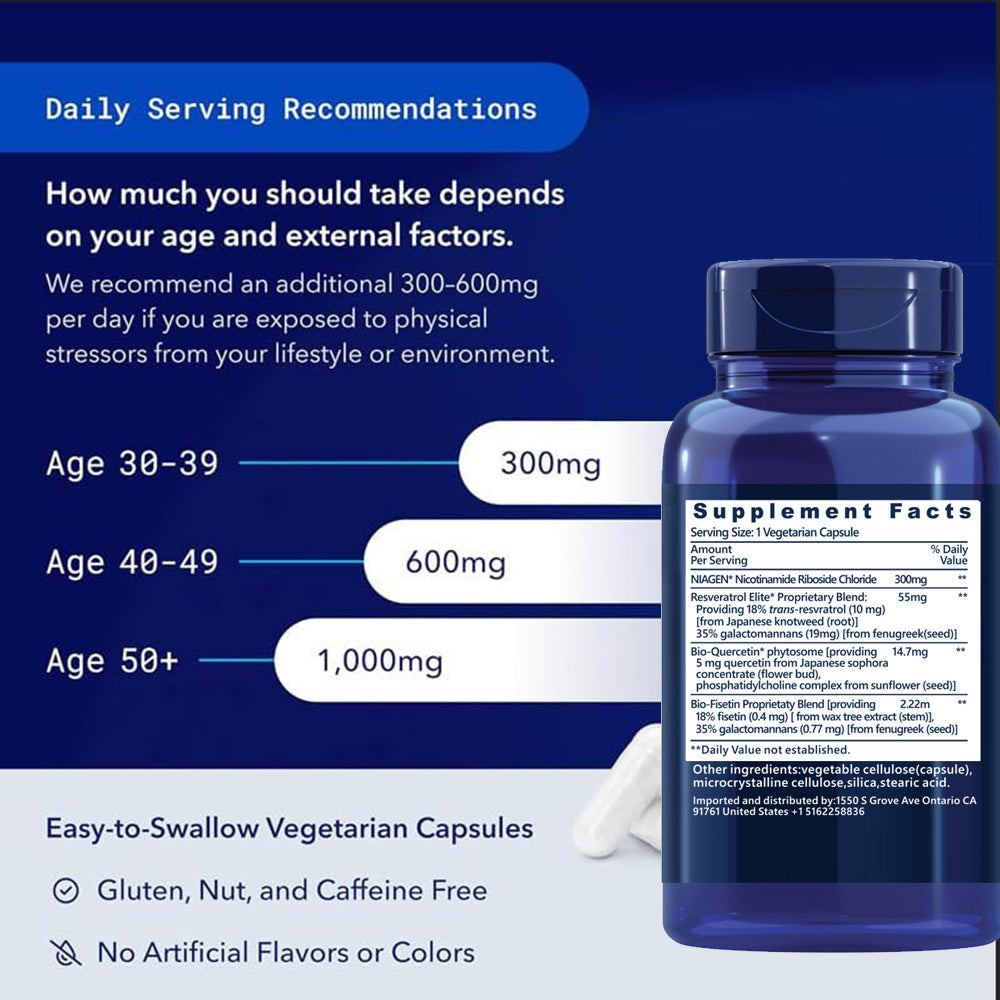 Life Extension Super Selenium Complex 200 Mcg & Vitamin E - 30 Capsule – Ultimate Longevity & Energy Boost